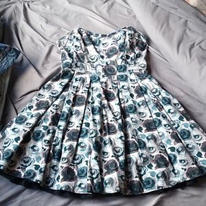 Divided by H&M floral party dress, size 10
